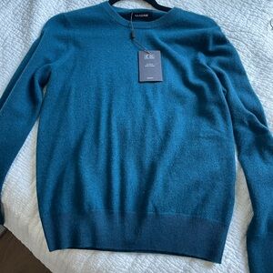 Blue cashmere sweater
